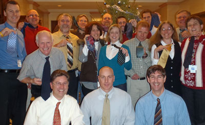 Doug's ties on his friends from the CT DEEP