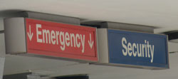 Emergency room.  Zimmerman photo