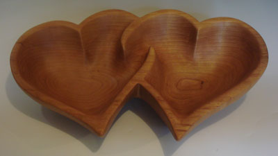 Double heart bowl