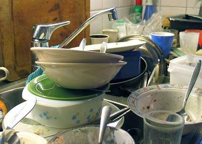 Dirty dishes